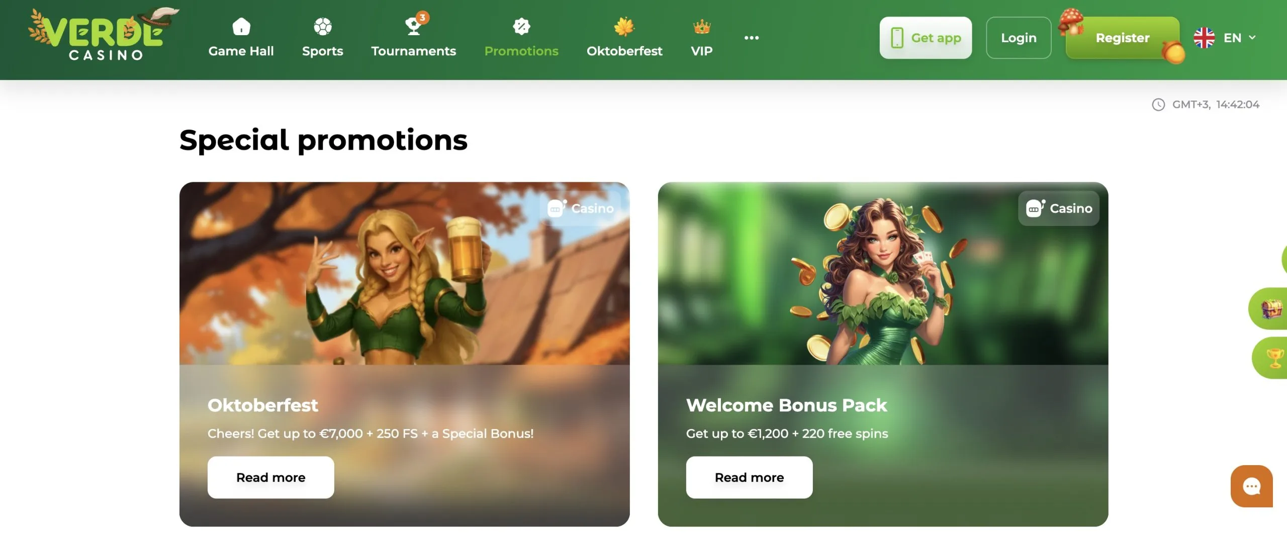 Verde Casino promo code ohne einzahlung